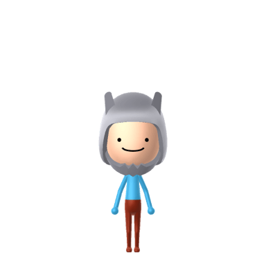 Finn the Human Mii built in the Mii Creator Online for Tomodachi Life