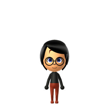 Harry Potter Mii built in the Mii Creator Online for Tomodachi Life
