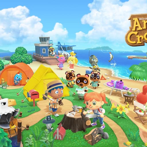 Animal Crossing: New Horizons — a game like Tomodachi Life, cover art