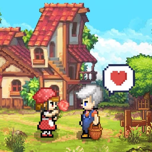Harvest Town — a game like Tomodachi Life, cover art