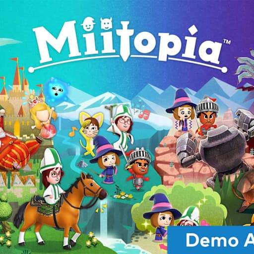 Miitopia — a game like Tomodachi Life, cover art