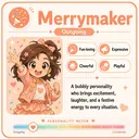Merrymaker Mii — Outgoing group on the Tomodachi Life personality chart