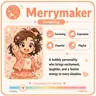 Merrymaker Tomodachi Life Mii personality — ESFP