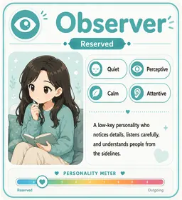 Observer Mii — INTP match in Tomodachi Life