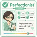 Perfectionist Mii — Reserved group on the Tomodachi Life personality chart