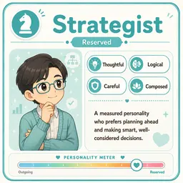 Strategist Mii — INFJ match in Tomodachi Life