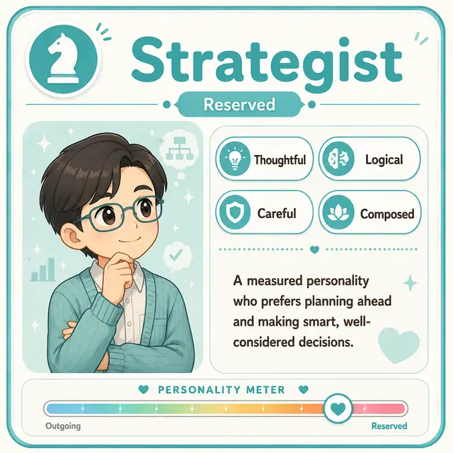 Strategist Mii — INFJ Tomodachi Life match