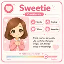 Sweetie Mii — Considerate group on the Tomodachi Life personality chart