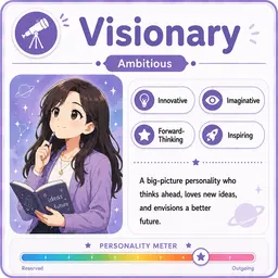 Visionary Mii — ENTJ match in Tomodachi Life