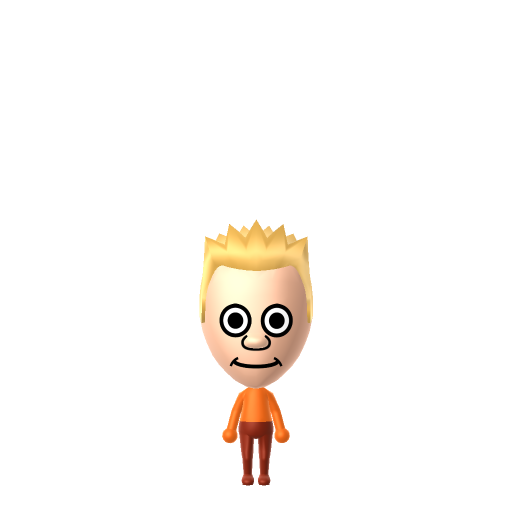 Bart Simpson Mii QR code — tap to download the 3DS QR or copy Studio code