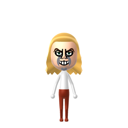 Beetlejuice Mii QR code — tap to download the 3DS QR or copy Studio code