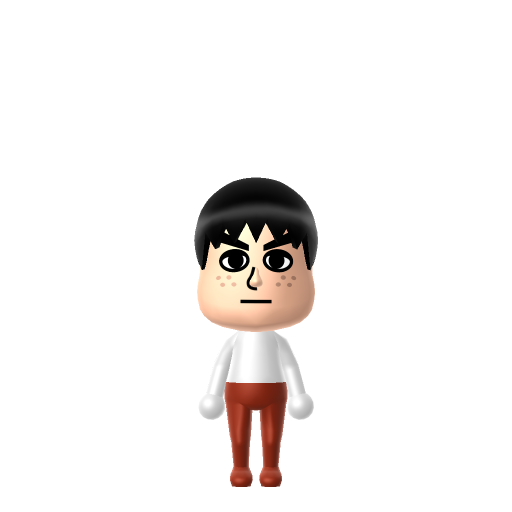 Bling-Bling Boy Mii QR code — tap to download the 3DS QR or copy Studio code