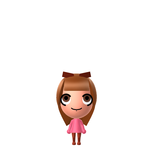 Blossom Mii QR code — tap to download the 3DS QR or copy Studio code