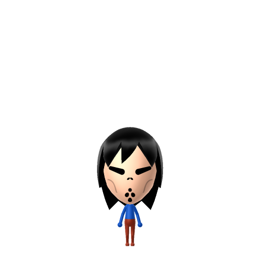 Casey Jones Mii QR code — tap to download the 3DS QR or copy Studio code