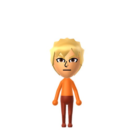 Ichigo Kurosaki Mii QR code — tap to download the 3DS QR or copy Studio code