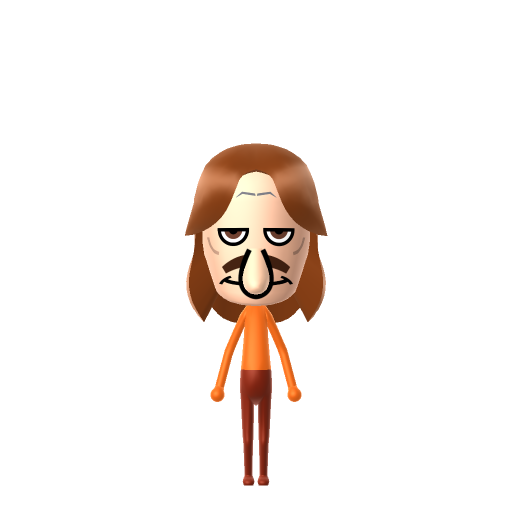 Kelpy G Mii QR code — tap to download the 3DS QR or copy Studio code