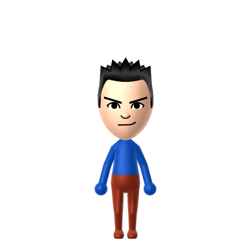 Phoenix Wright Mii QR code — tap to download the 3DS QR or copy Studio code