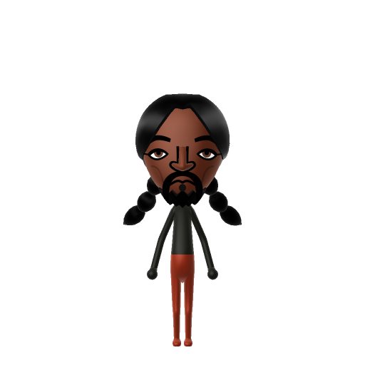 Snoop Dogg Mii QR code — tap to download the 3DS QR or copy Studio code