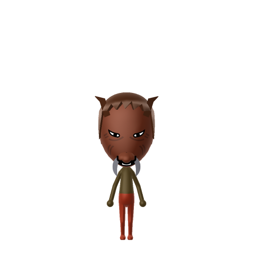 Splinter Mii QR code — tap to download the 3DS QR or copy Studio code