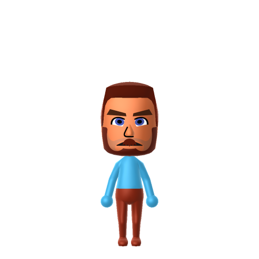 Steve Mii QR code — tap to download the 3DS QR or copy Studio code
