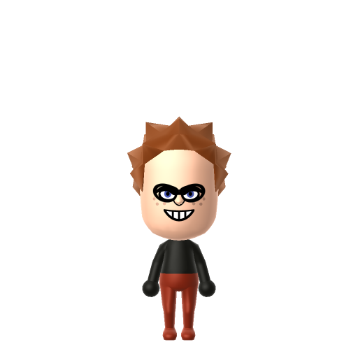 Syndrome Mii QR code — tap to download the 3DS QR or copy Studio code